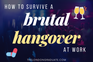 How to survive a brutal hangover at work